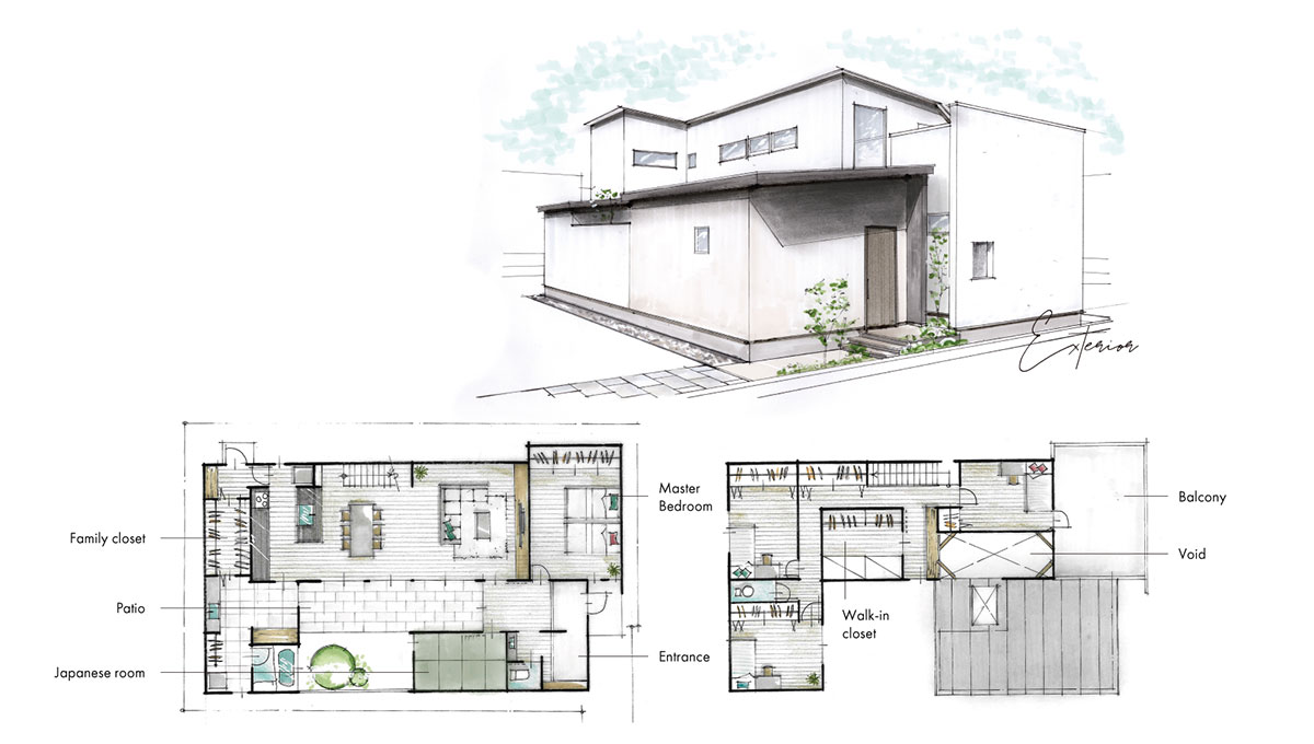 社内建築士による自社設計