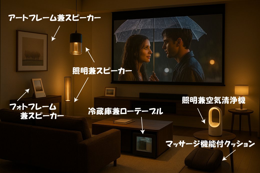 ステルス家電が変える、これからの住まい
