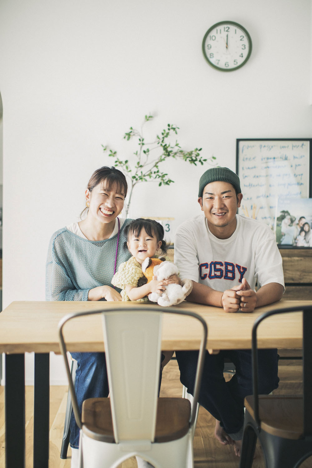 明るい光が差し込む「かわいい」が詰まったお家