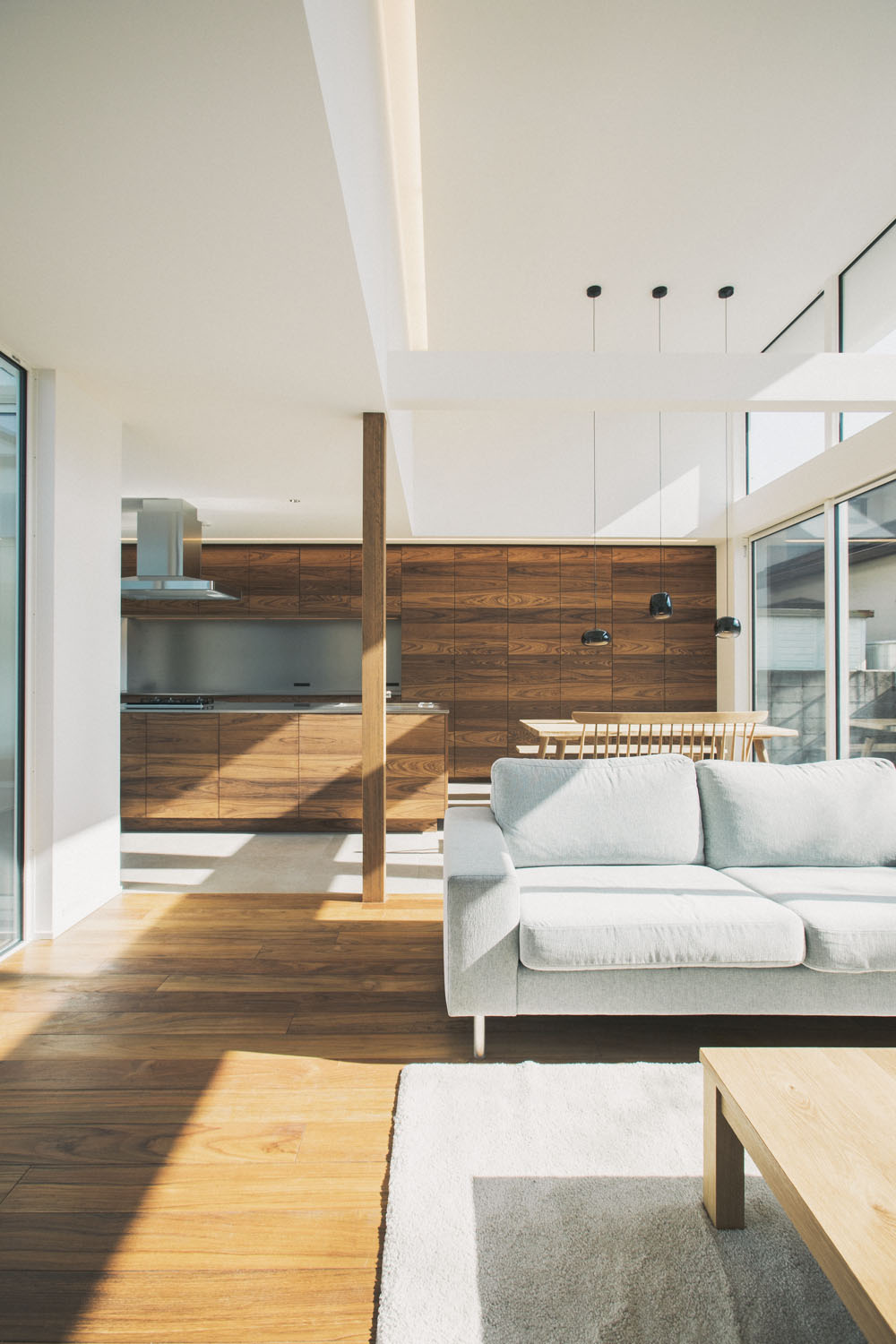 ラグジュアリーな空間