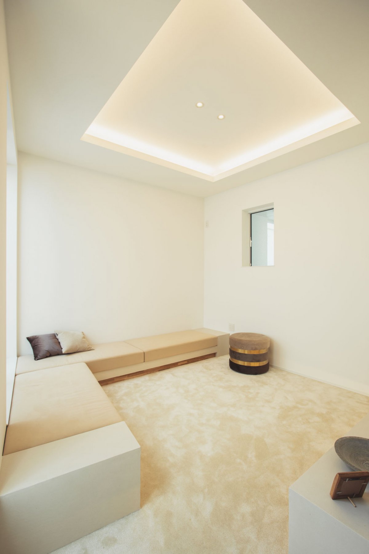 ダウンフロアのくつろぎ空間