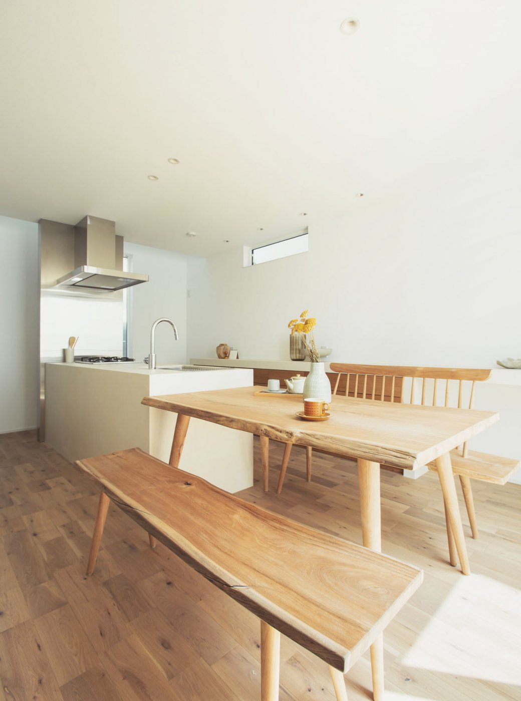 グレージュカラーのくつろげるお家