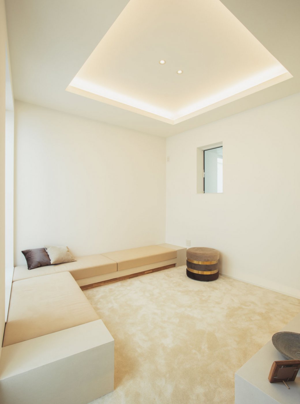 グレージュカラーのくつろげるお家