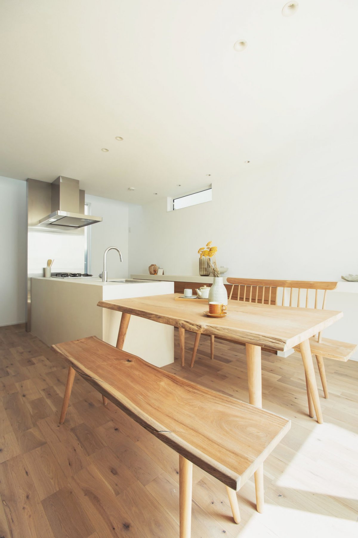 グレージュカラーのくつろげるお家